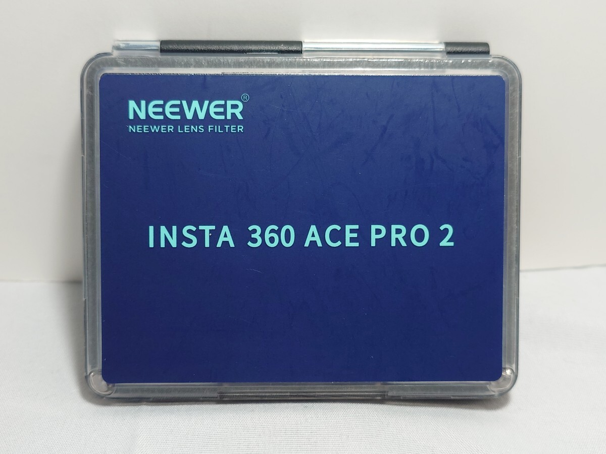 【NEEWER】Insta360 Ace Pro 2用 レンズフィルターセット キャリングケース付き