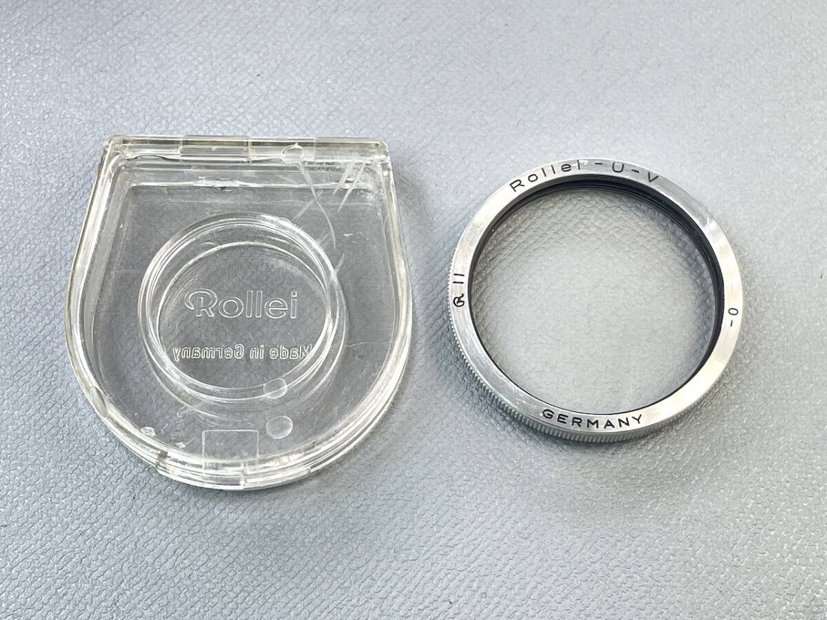 「ビンテージ」Rollei-U-V R11 -0 GERMANY ローライ UVフィルター R11 -0