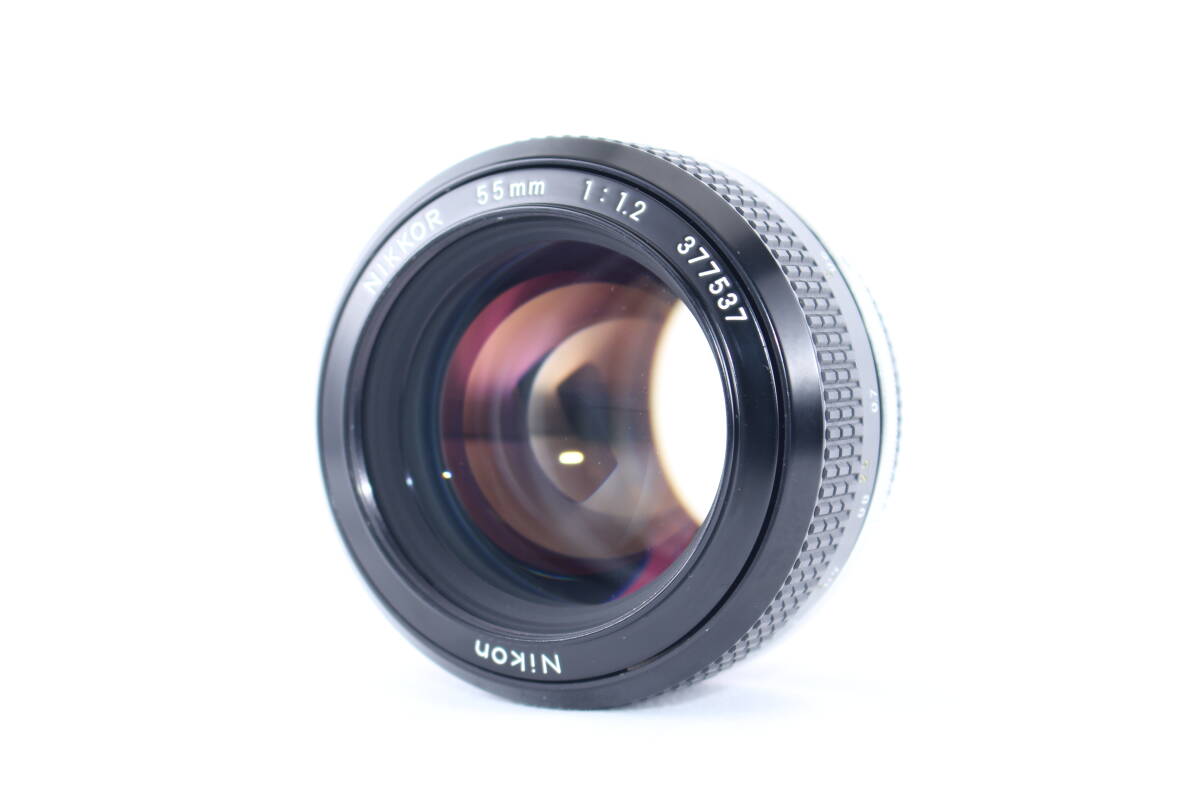 ★極上美品★ニコン NIKON Ai NIKKOR 55mm F1.2 ★完動★#E732
