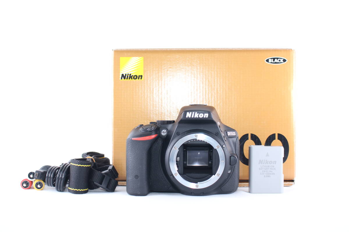 ★超極上★ニコン NIKON D5500 ボディ ★完動★#E789