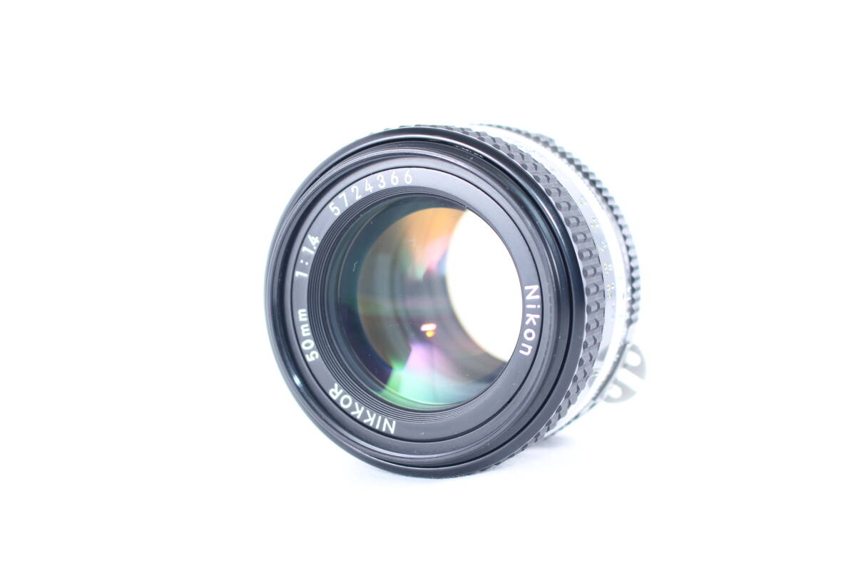 ★極上美品★ニコン NIKON Ai-S NIKKOR 50mm F1.4 ★完動★#E769