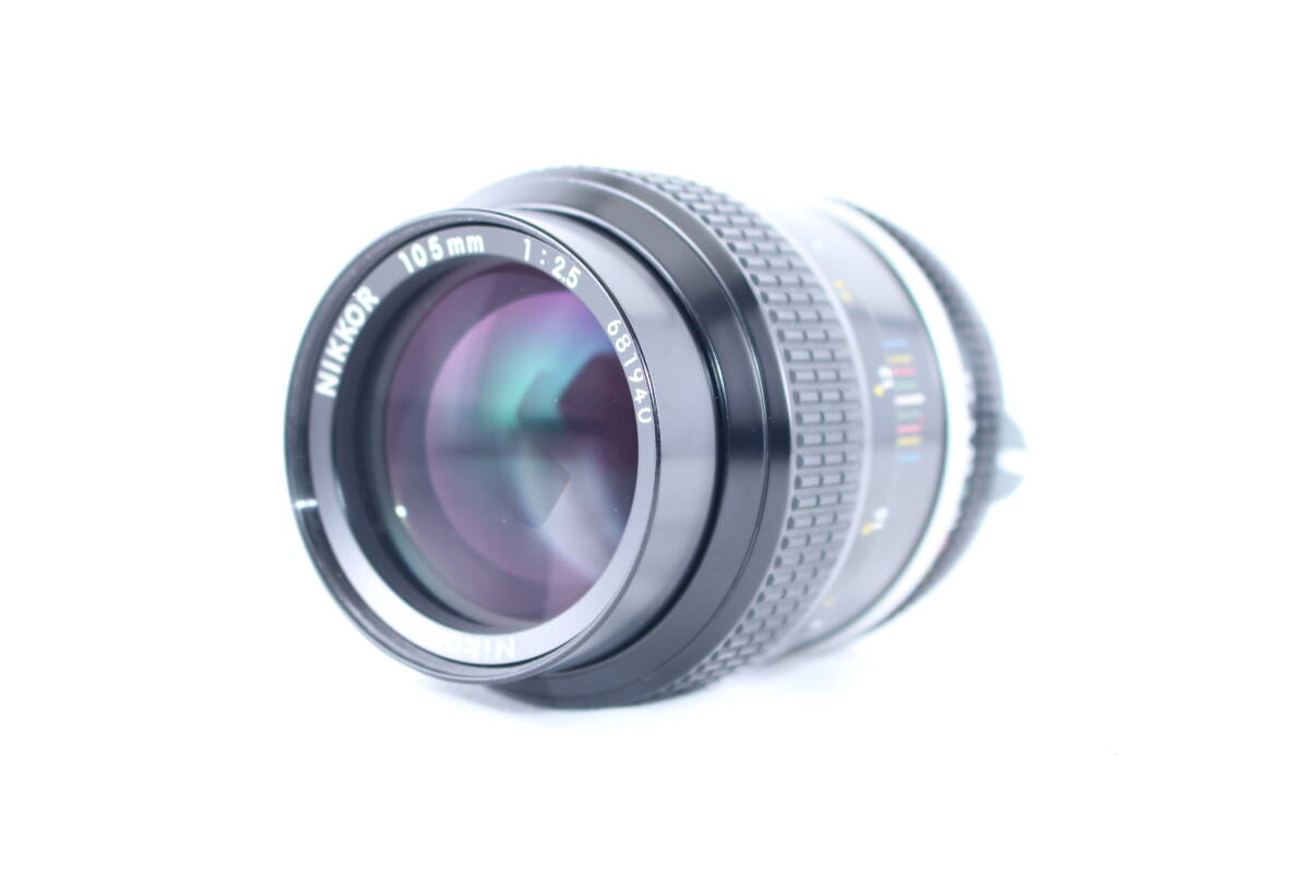 ★超極上★ニコン NIKON NEW NIKKOR 105mm F2.5 ★完動★#E729