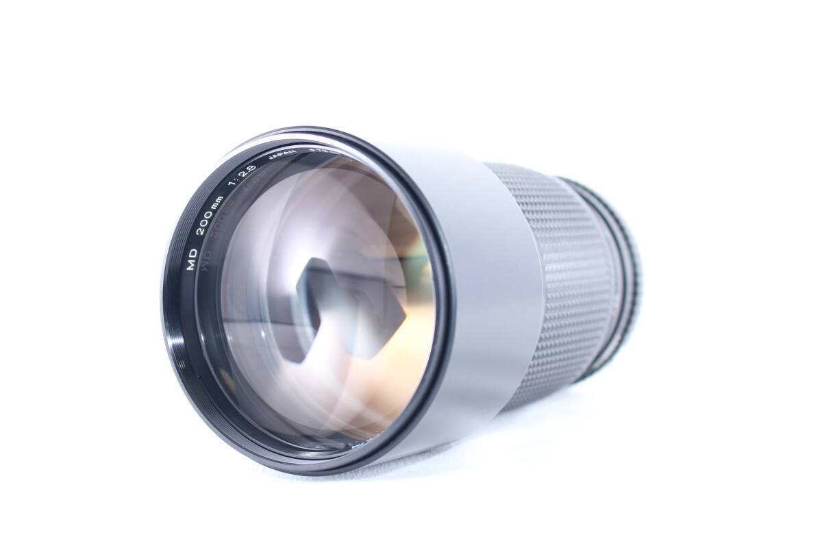 ★超極上★ミノルタ MINOLTA NEW MD 200mm F2.8 ★完動★#E878
