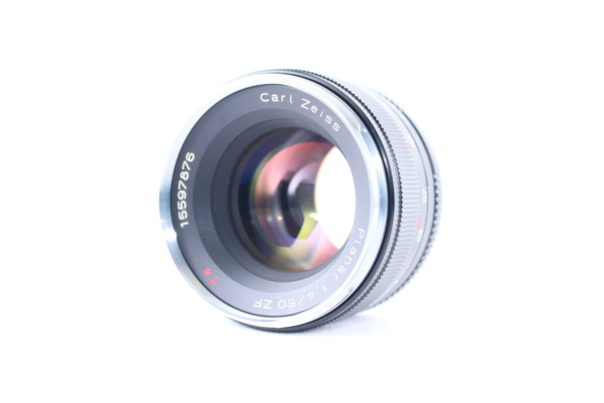 ★超極上★カールツァイス Carl Zeiss Planar 50mm F1.4 ZF T* NIKON ★完動★#E884
