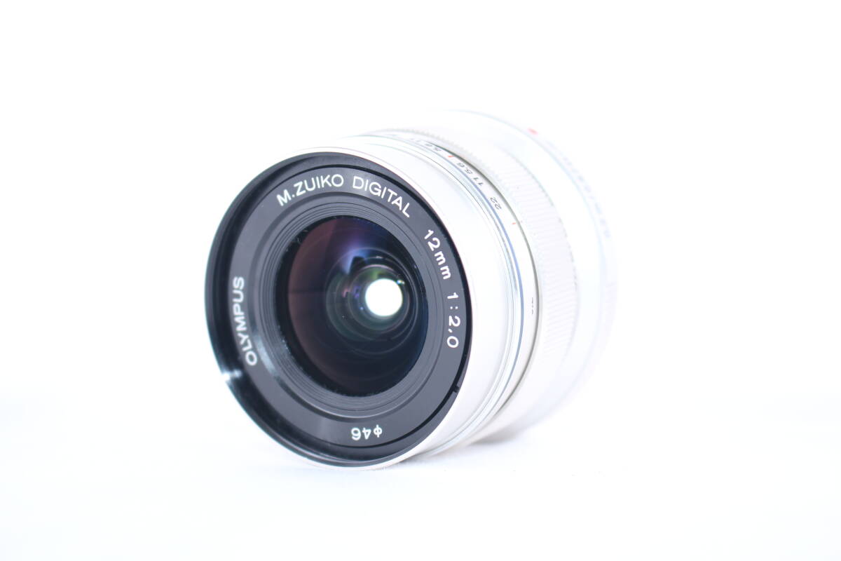 ★極上美品★オリンパス OLYMPUS M.ZUIKO DIGITAL 12mm F2 ED ★完動★#E924