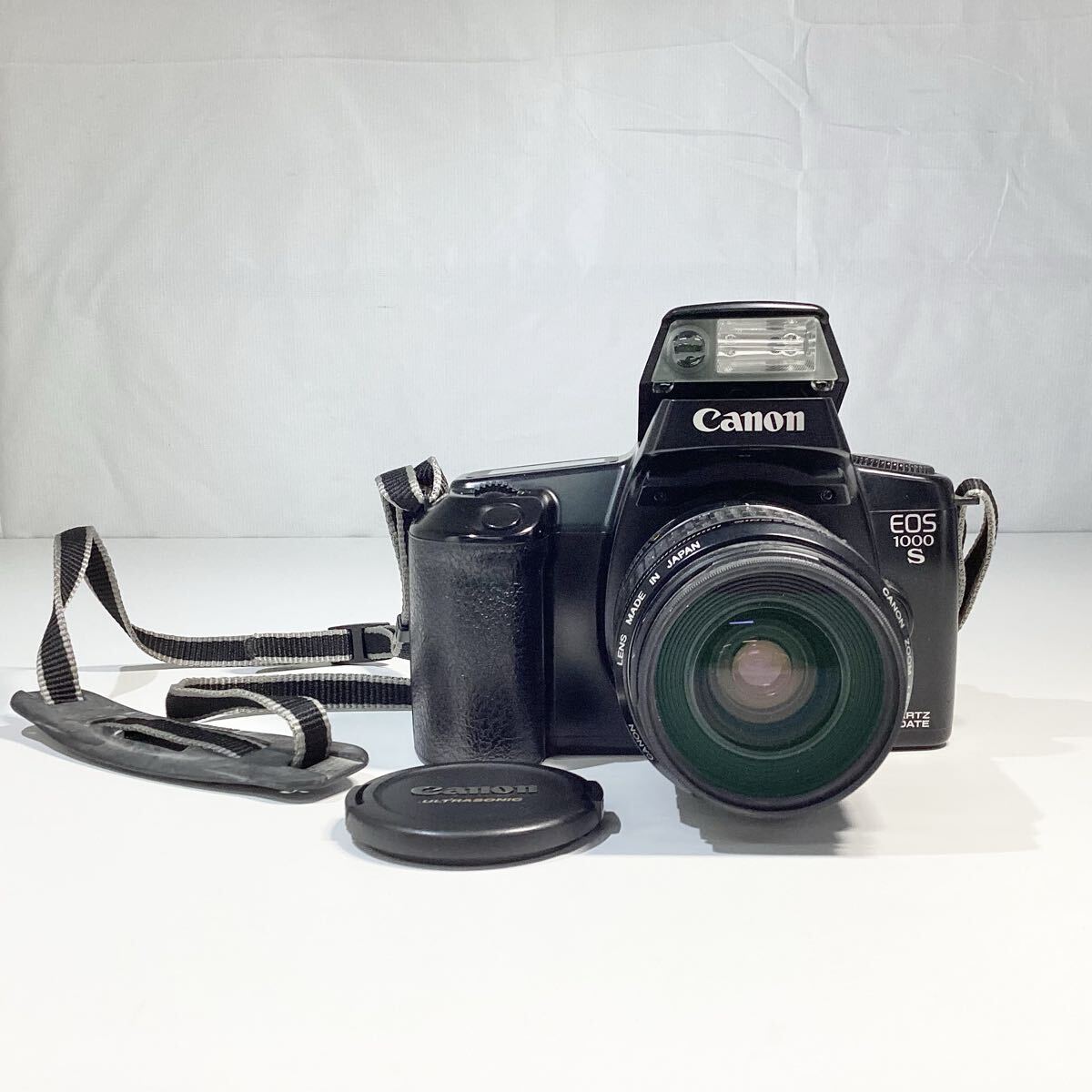 【動作品】Canon EOS 1000S 望遠レンズ EF35-80mm 1:4-5.6 キヤノン キャノン カメラ フィルムカメラ 一眼レフカメラ レンズ 　ブラック