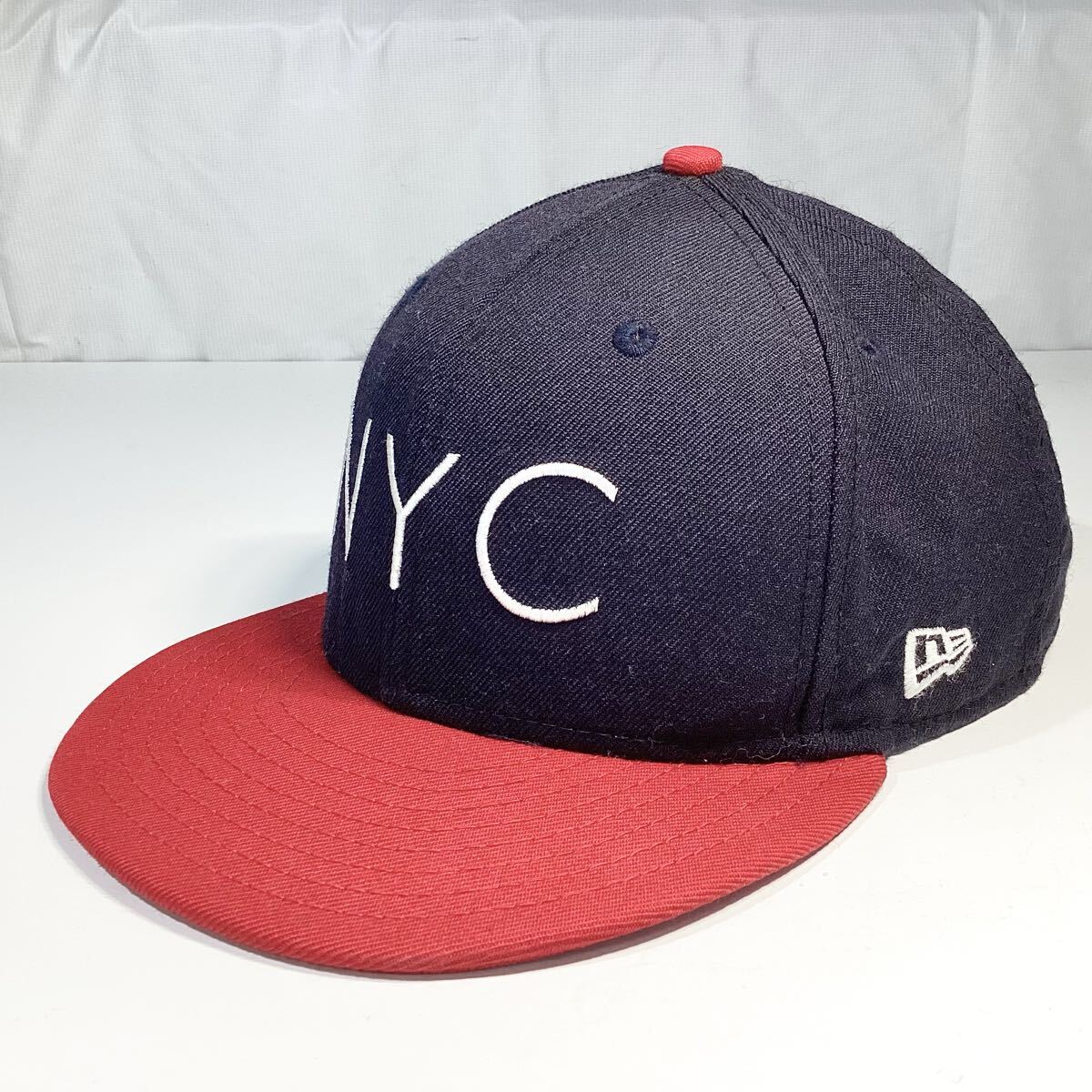 NEW ERA ニューエラ キャップ 9FIFTY ネイビー レッド スナップバック MLB SNAPBACK CAPNYC ベースボールキャップ ワンサイズ(57.7~61.5)