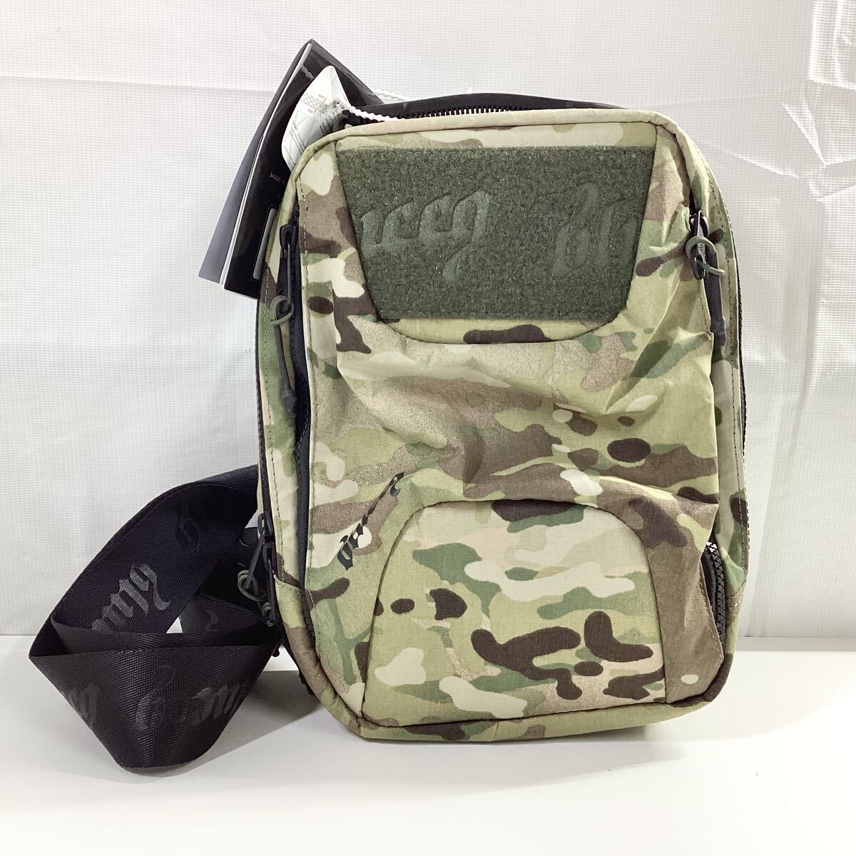 【未使用】blueeq ブルイク GADGET X SHOULDER ガジェット クロス ショルダー ショルダーバッグ DEV1782 6L CAMO カモフラ柄 ナイロン製