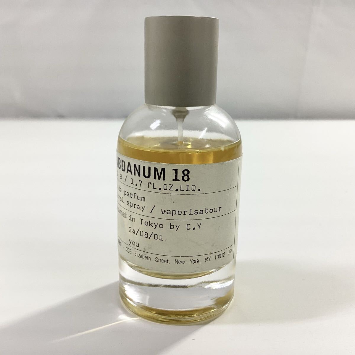 【残量8割程度】LE LABO ルラボ LABDANUM 18 ラブダナム18 オードパルファム F 日本製 50ml 香水 フレグランス レディース オリエンタル 