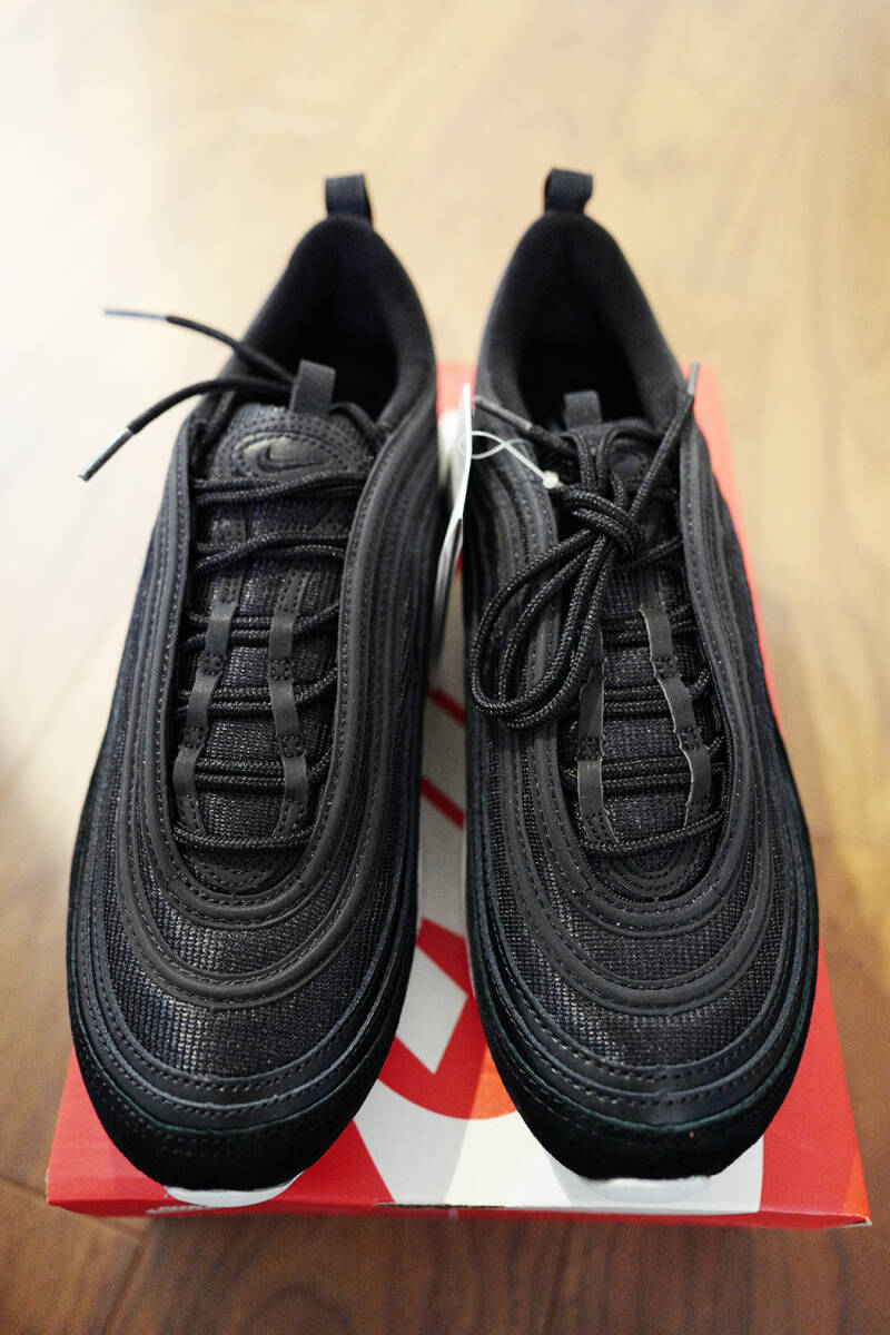 新品未使用 NIKE AIR MAX 97 黒 ナイキ エアマックス 97 黒 ブラック 28.5cm スニーカー