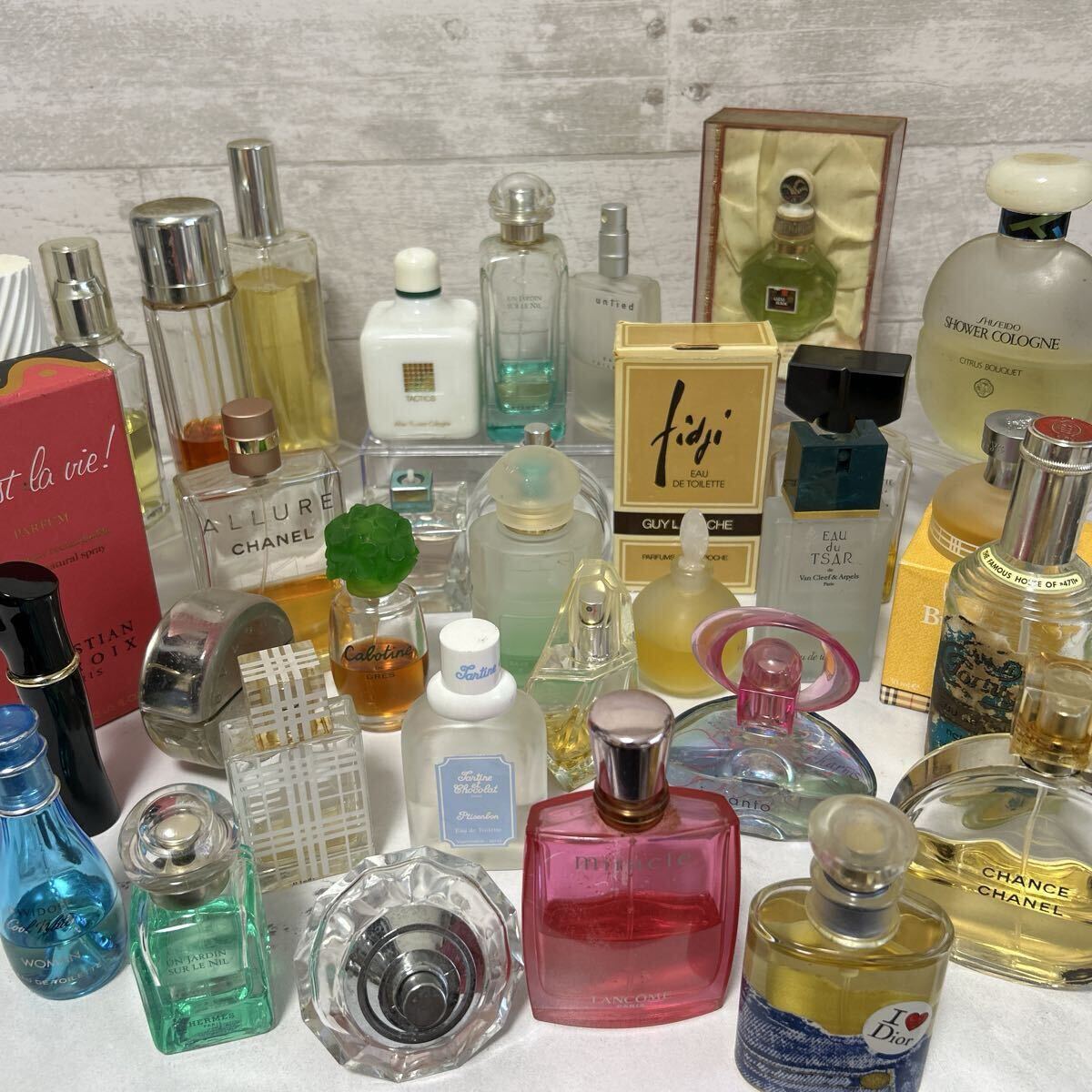 1スタ ブランド香水 香水まとめ フレグランス CHANEL シャネル DIOR BVLGARI HERMES 大量香水 中古 ヴィンテージ香水おまとめ 1円〜 p1