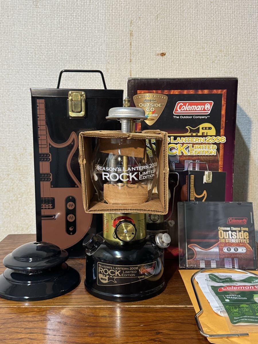 未使用 コールマン シーズンズランタン 2008 Coleman 200B ROCK 限定 アウトドア キャンプ