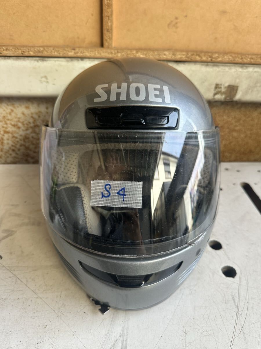 (S4)SHOEI ショウエイ フルフェイスヘルメット 当時物 J-acter Jアクター Lサイズ 現状中古品