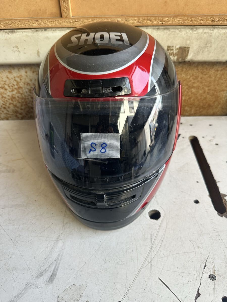 (S8) SHOEI ショウエイ フルフェイスヘルメット ビンテージ 当時物 TSV Lサイズ 現状中古品