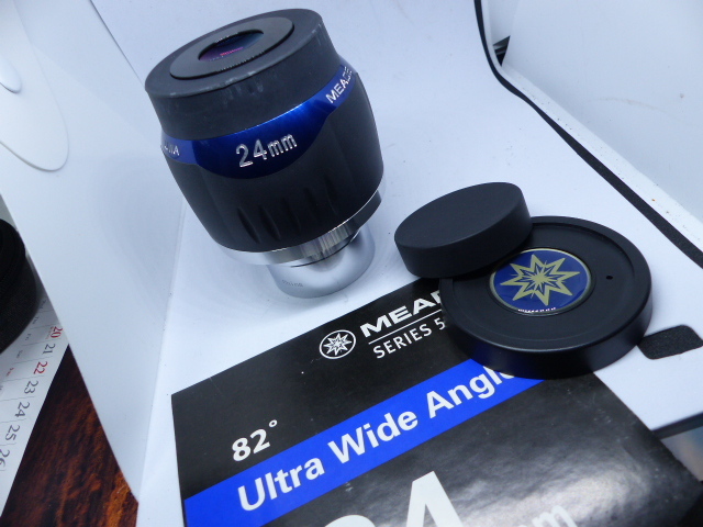 MEADE 82° 最高峰 2インチ UWA 24㎜ アイピース 元箱一式 美品