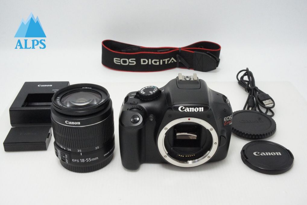 Canon キヤノン EOS Kiss X50 ボディ + EF-S 18-55mm IS II レンズキット デジタル一眼レフカメラ 260424o【アルプスカメラ】