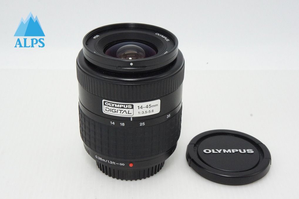 良品 OLYMPUS オリンパス ZUIKO DIGITAL 14-45mm F3.5-5.6 フォーサーズ ズームレンズ 260422b【アルプスカメラ】