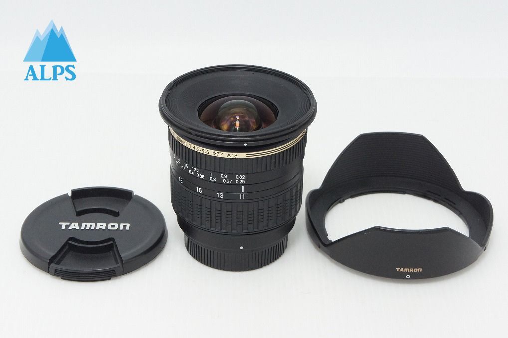 美品 TAMRON タムロン SP AF 11-18mm F4.5-5.6 Di II LD Aspherical IF A13 Nikon Fマウント APS-C フード付 260501n【アルプスカメラ】