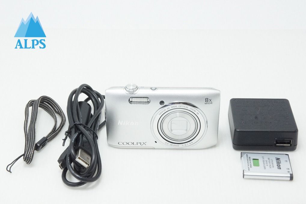 Nikon ニコン COOLPIX S3600 コンパクトデジタルカメラ クリスタルシルバー 260513n【アルプスカメラ】