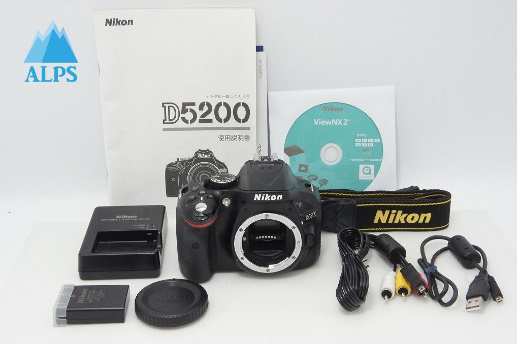 Nikon ニコン D5200 ボディ デジタル一眼レフカメラ 260507h【アルプスカメラ】