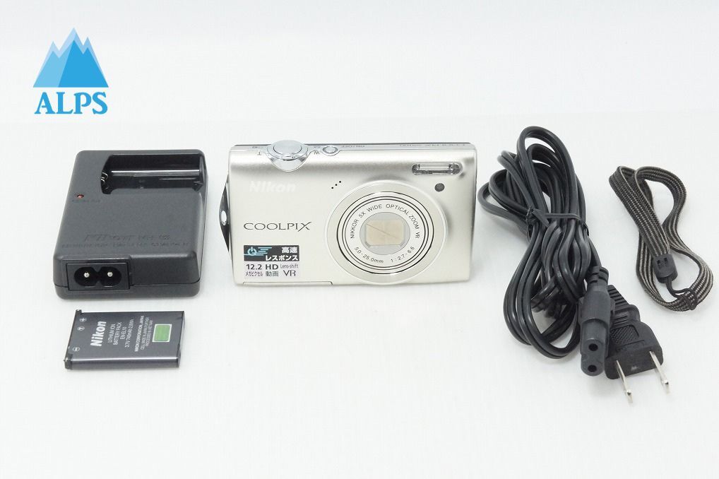 美品 Nikon ニコン COOLPIX S5100 コンパクトデジタルカメラ ウォームシルバー 260512l【アルプスカメラ】