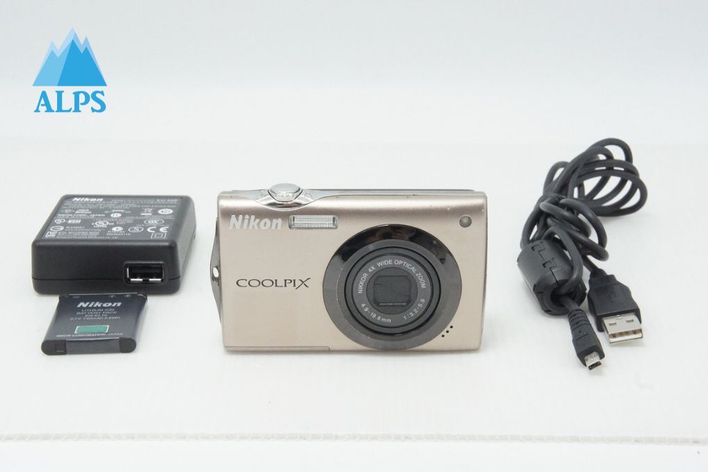 Nikon ニコン COOLPIX S4000 コンパクトデジタルカメラ ブライトブロンズ 260423a【アルプスカメラ】