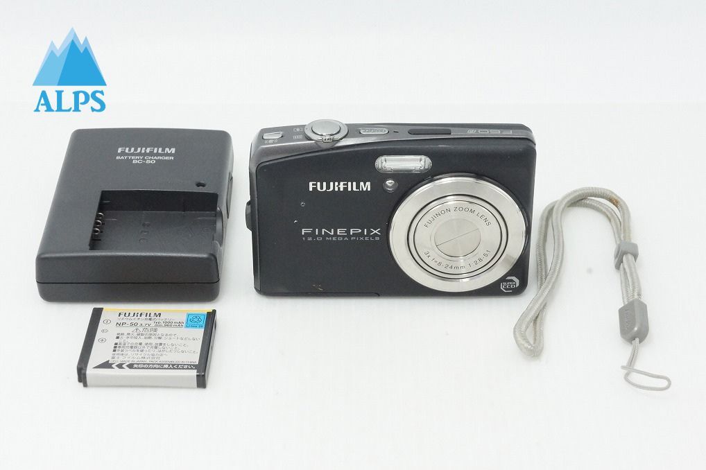 FUJIFILM フジフィルム FinePix F60fd コンパクトデジタルカメラ ブラック 260512k【アルプスカメラ】
