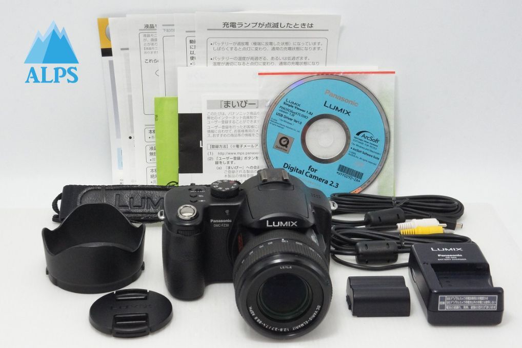 Panasonic パナソニック LUMIX DMC-FZ30 デジタルカメラ ブラック 260512v【アルプスカメラ】