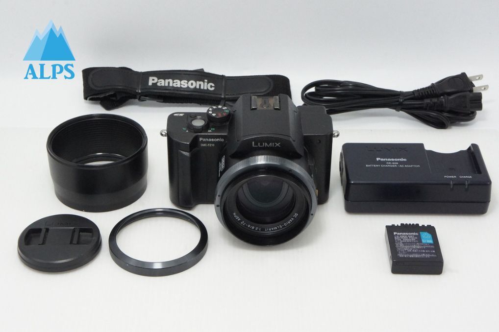 Panasonic パナソニック LUMIX DMC-FZ10 デジタルカメラ ブラック 260513s【アルプスカメラ】