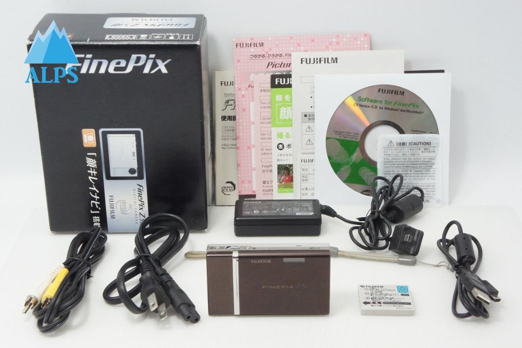 FUJIFILM フジフィルム FinePix Z5fd コンパクトデジタルカメラ チョコブラウン 元箱付 260508d【アルプスカメラ】