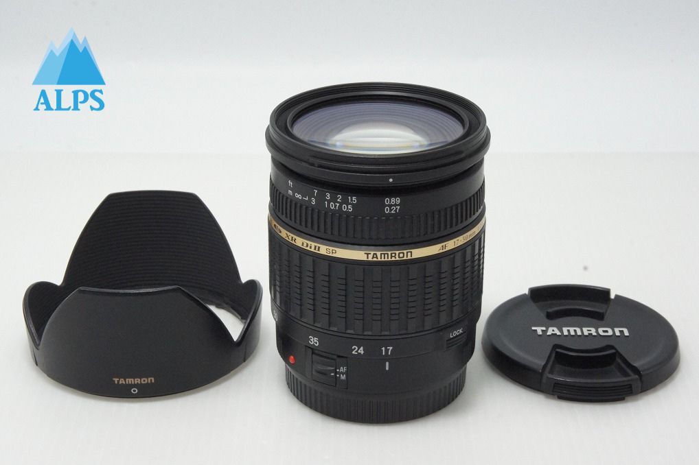 TAMRON SP AF 17-50mm F2.8 XR Di II LD Aspherical IF A16 Canon EFマウント APS-C ズームレンズ フード付 260528u【アルプスカメラ】