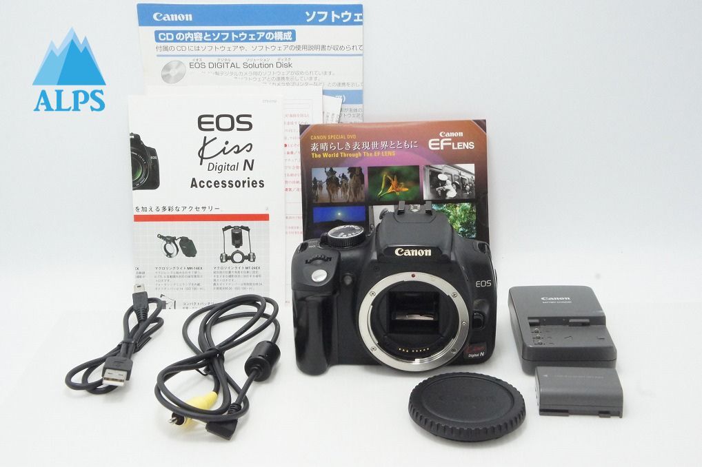 Canon キヤノン EOS Kiss Digital N ボディ デジタル一眼レフカメラ 260527a【アルプスカメラ】