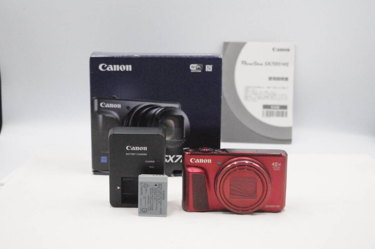 ★良品★CANON キヤノン PowerShot SX720 HS★動作OK★