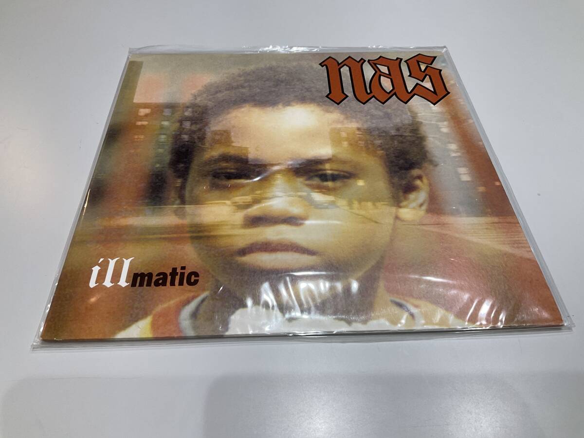 レコード　LP Nas Illmatic クリア・ヴァイナル　透明盤 刻印入り　輸入盤　レア　希少