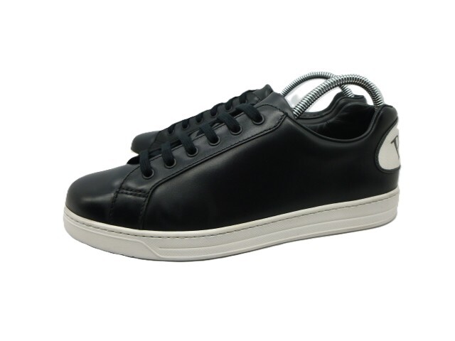 ◆本物保証◆PRADA◆プラダ◆メンズ/ダウンタウン/レザー/スニーカー/シューズ/靴/革靴/黒/27㎝前後(8)★☆極美品(着用わずか)☆★