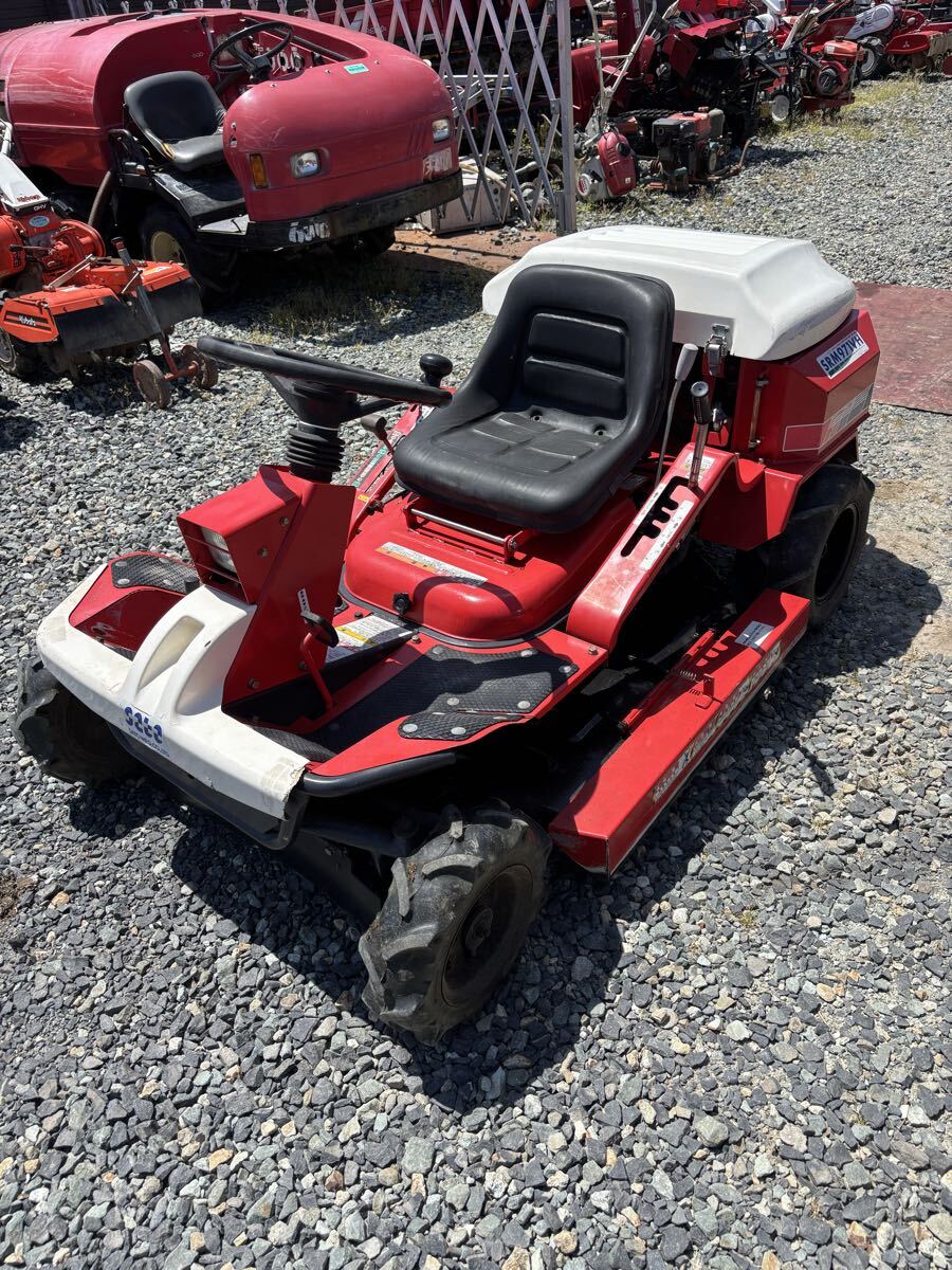 乗用草刈機　佐藤　サトー　SRM971VH 乗用モア　草刈機　草刈り機　山形県天童市から