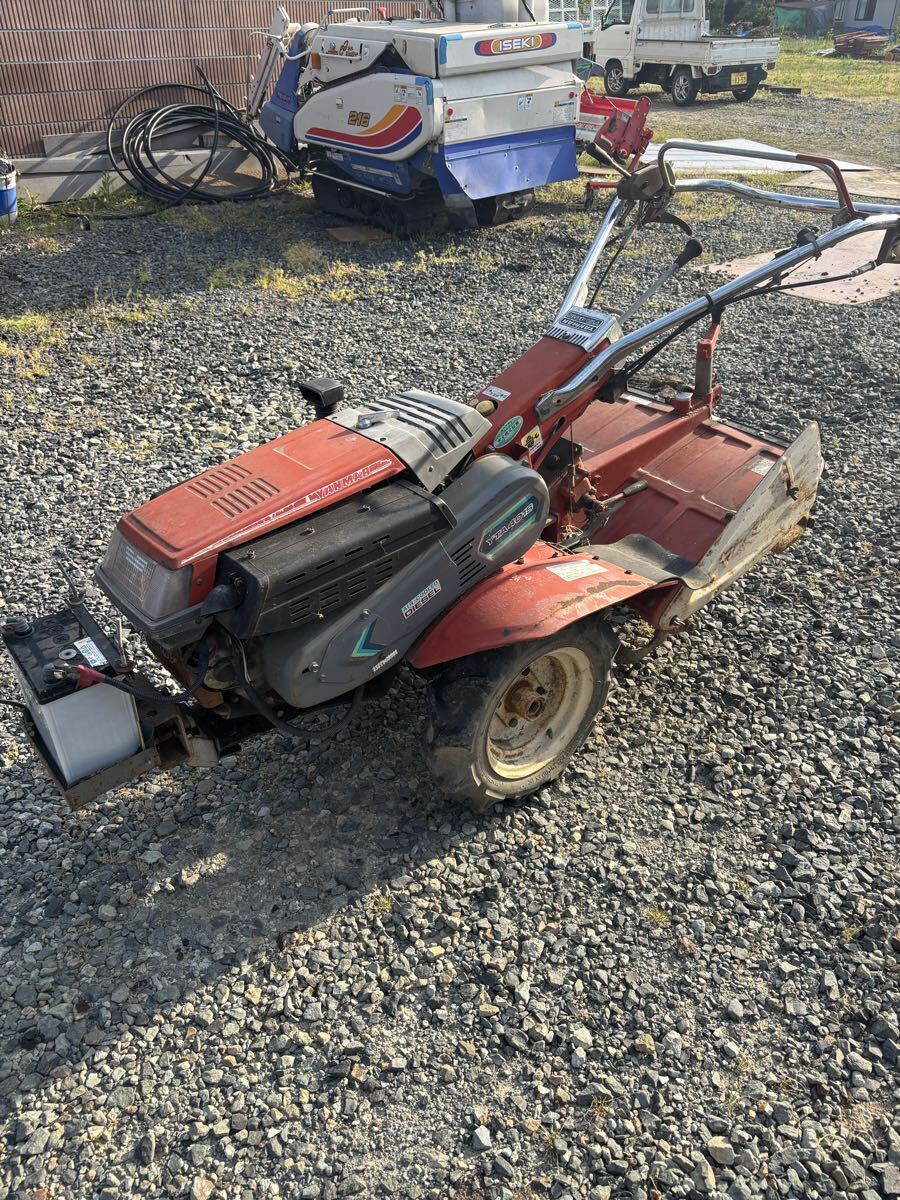 ヤンマー　ディーゼル耕運機 管理機 耕うん機　YTA401S セル付き　ジャンク品　山形県天童市から
