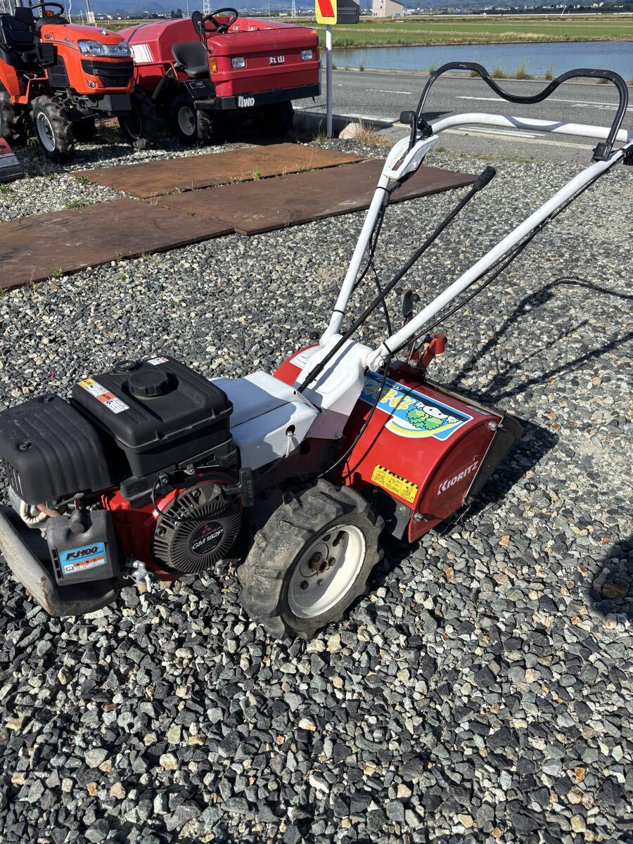 共立 耕うん機 管理機 耕運機　KR60 かるわざ 家庭菜園 耕耘機　ミニ　正転/逆転　 山形県天童市から