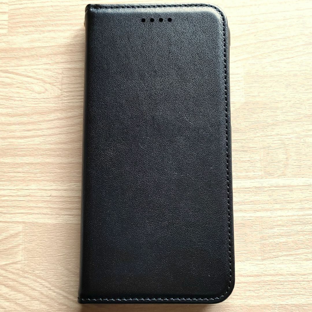 AQUOS sense2 　ブラック　手帳型ケース 　管理6-11