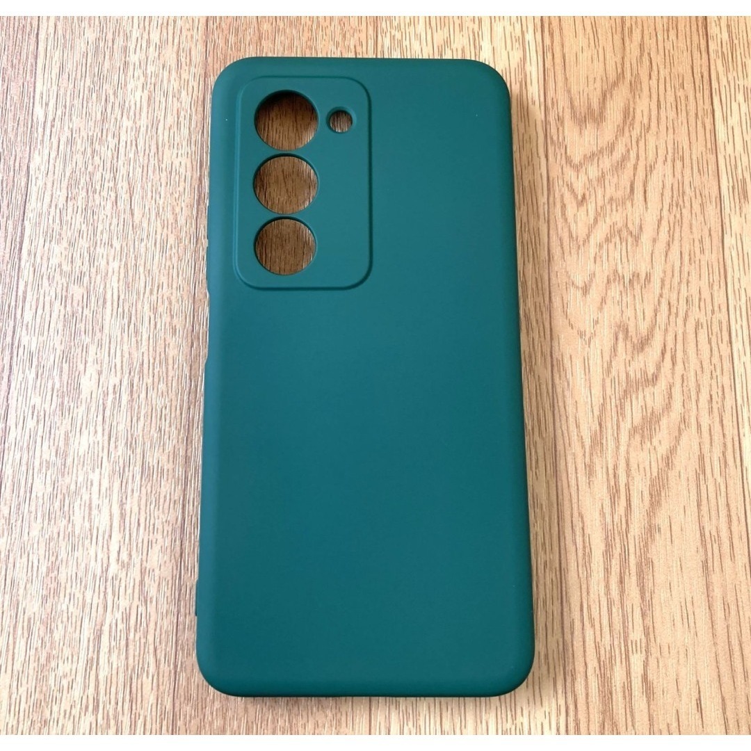 REDMI 15 5G　ソフトケース カバー TPU グリーン　管理2742