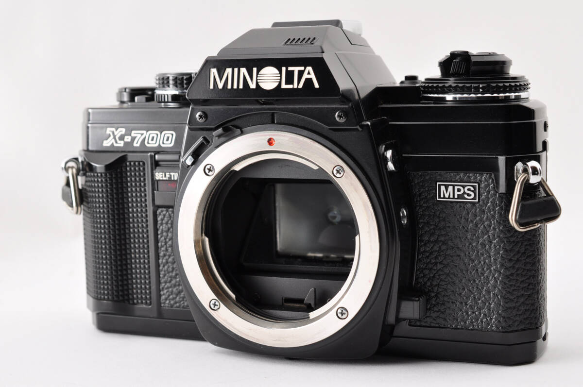 #376 ミノルタ X-700 初期型 ブラック一眼レフ 35mmフィルムカメラボディ