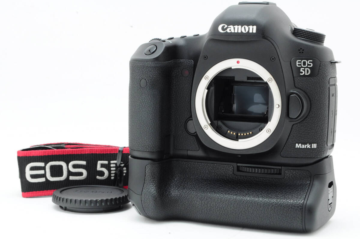 #407【美品】キヤノン EOS 5D Mark III 22.3MP デジタル一眼レフカメラ本体（BG-E11レンズ付き）