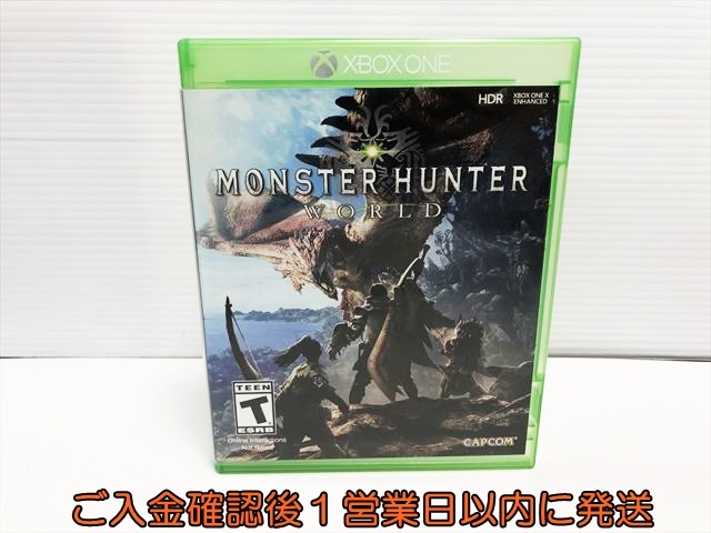 【1円】XBOX ONE Monster Hunter World ゲームソフト 1A0318-046sf/F8