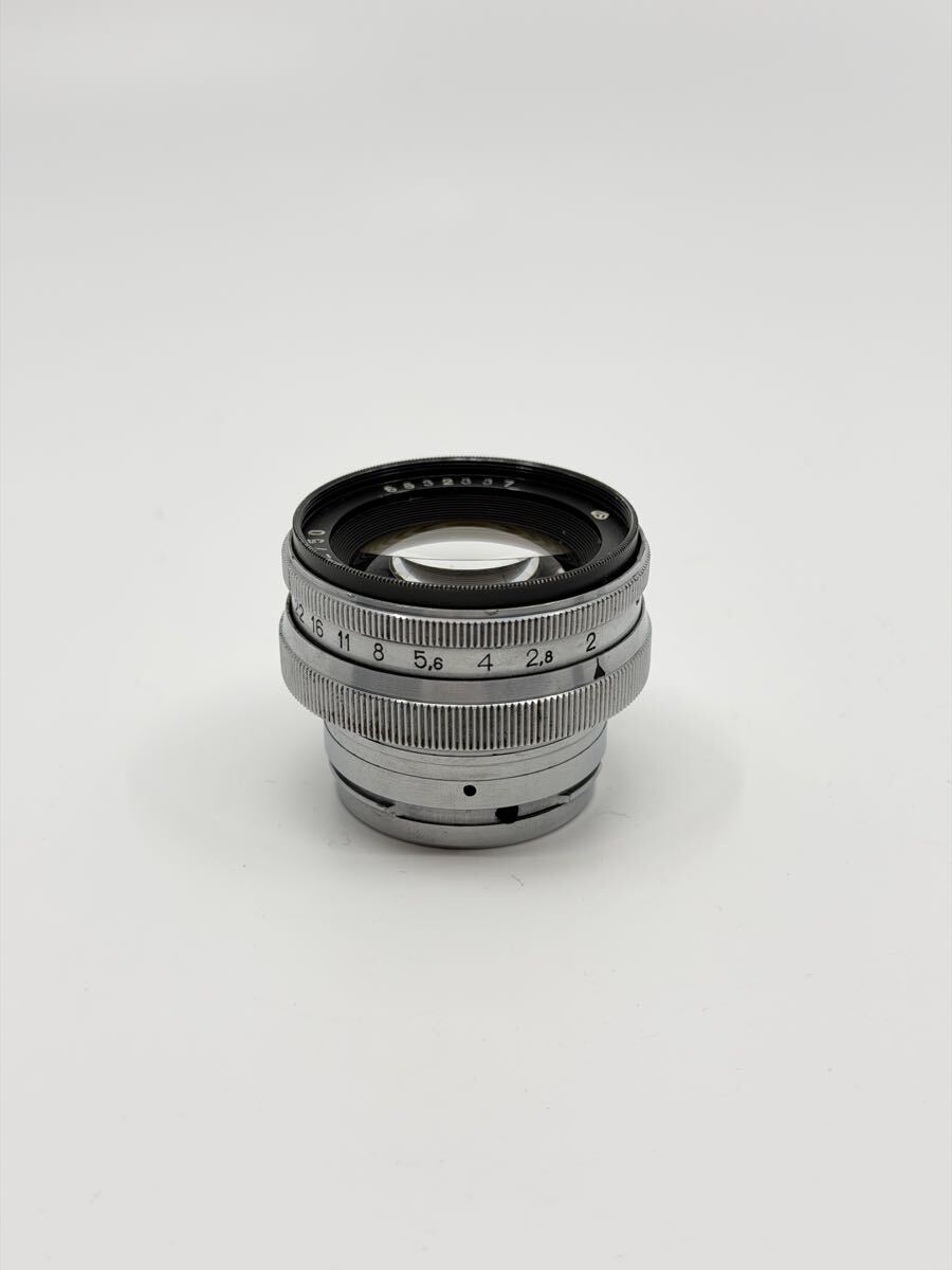 並品 Jupiter-8M 50mm f2 旧コンタックスrfマウント(内爪) Contax ikon Contax rf 2