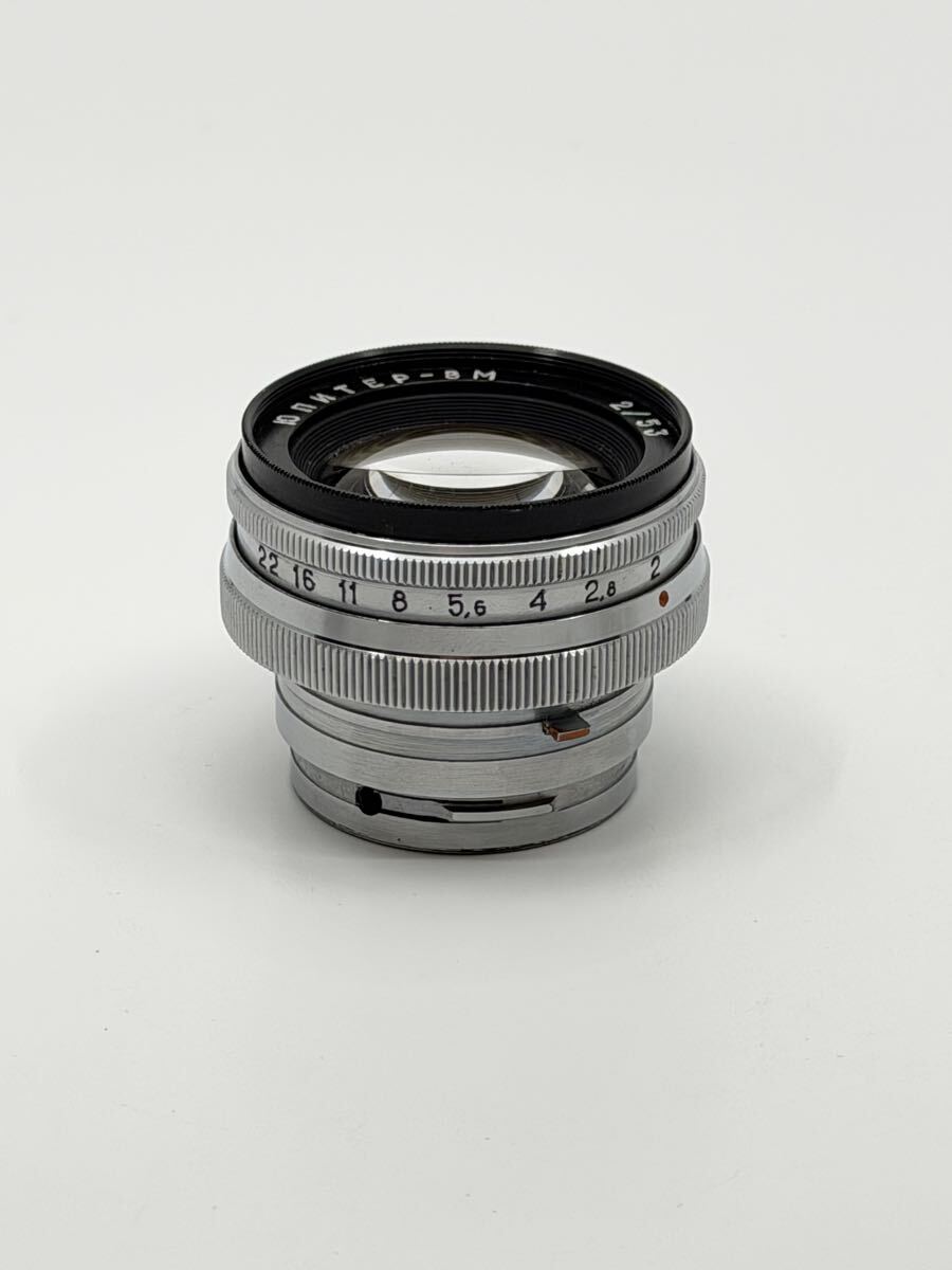 並品 Jupiter-8M 50mm f2 旧コンタックスrfマウント(内爪) Contax ikon Contax rf 3