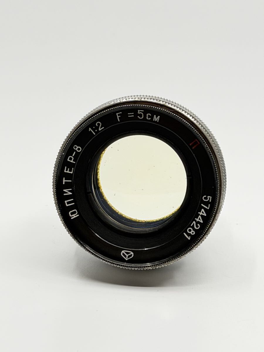 希少 最初期型 Jupiter-8M 50mm f2 旧コンタックスrfマウント(内爪) 並品 Contax ikon Contax rf 1