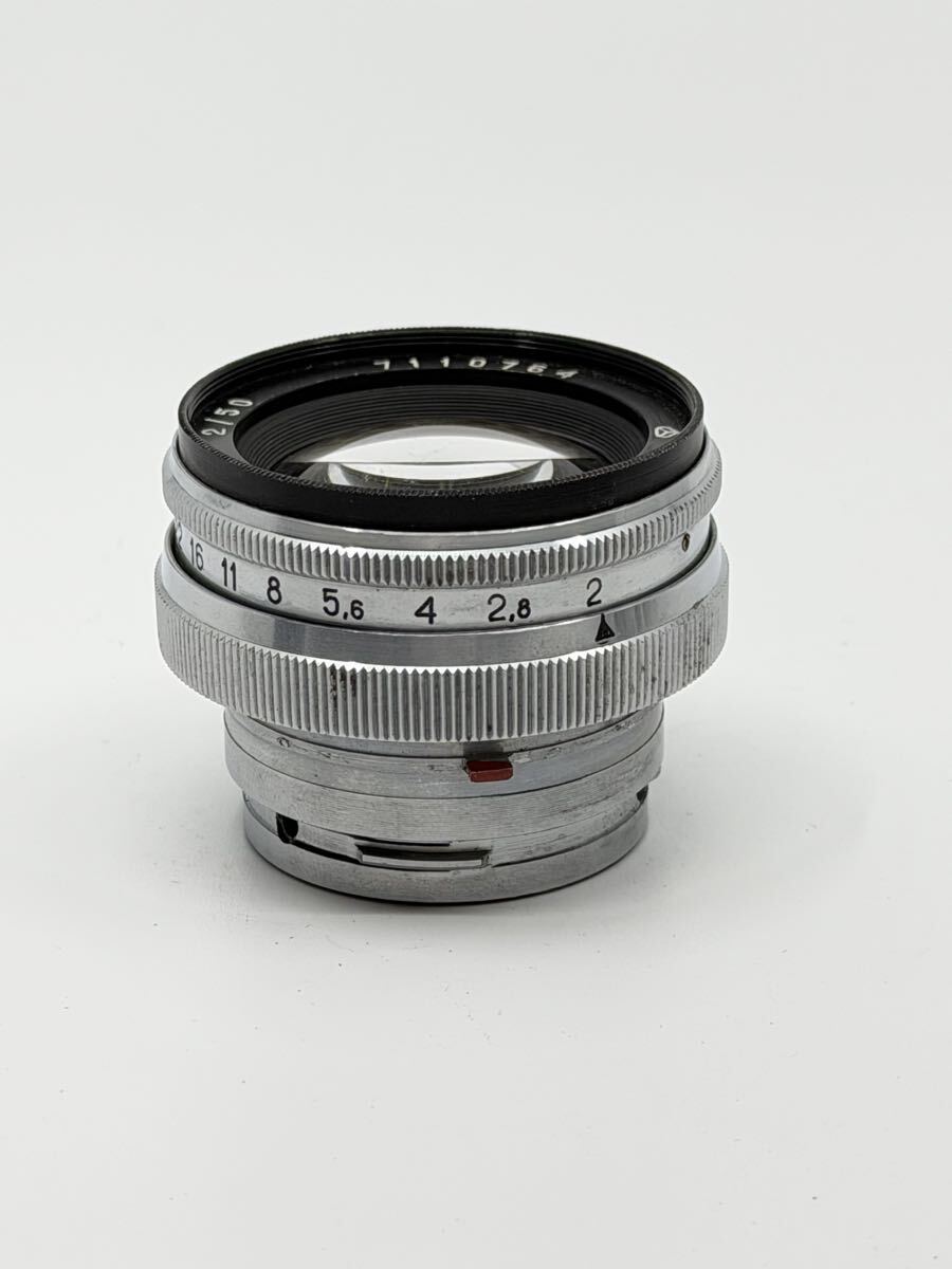 現状品 Jupiter-8M 50mm f2 旧コンタックスrfマウント(内爪) Contax ikon Contax rf 7