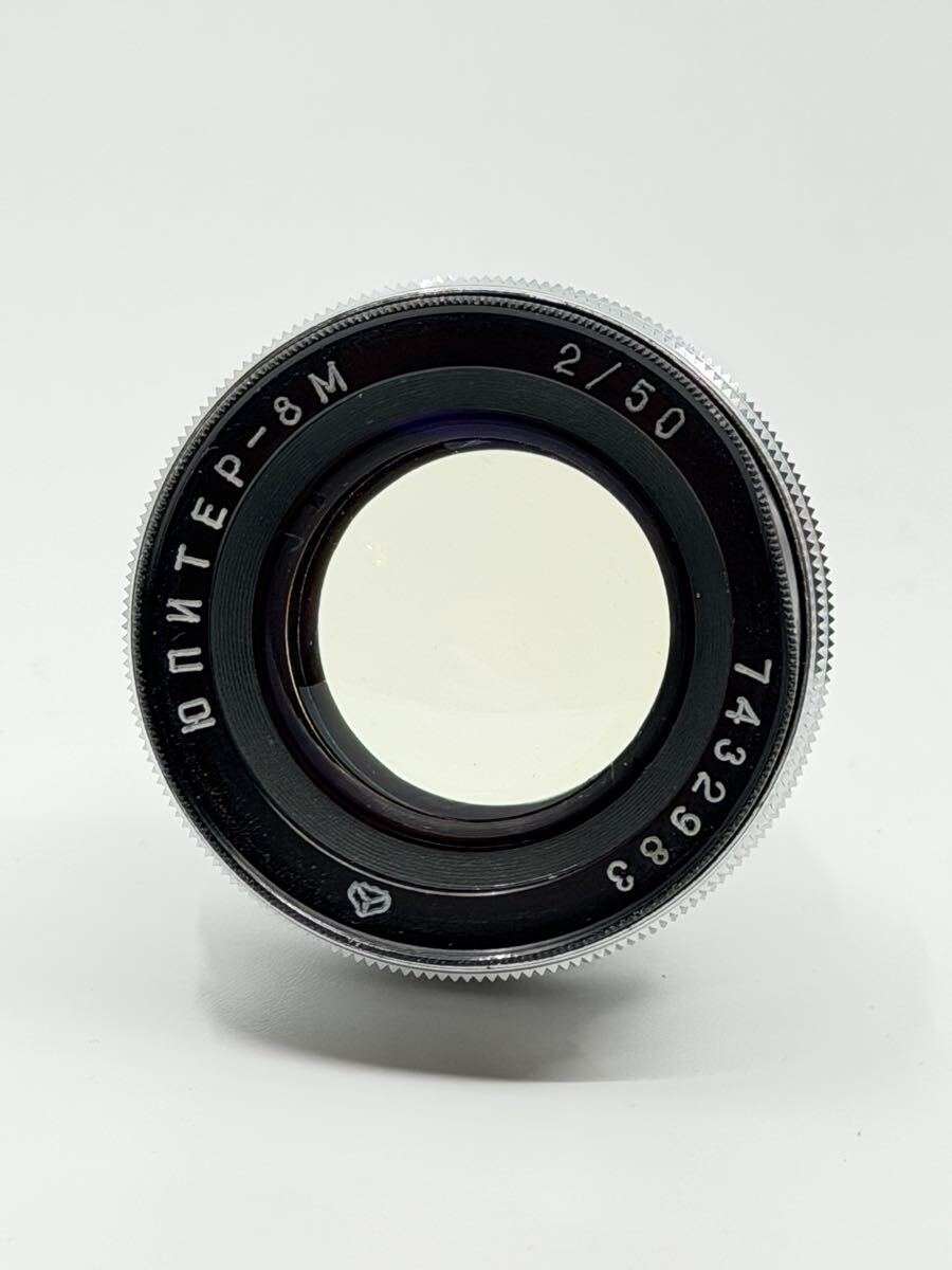 美品 分解清掃済 Jupiter-8M 50mm f2 旧コンタックスrfマウント(内爪) Contax ikon Contax rf 三