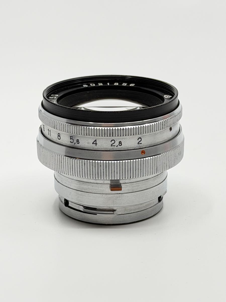 並品 Jupiter-8M 50mm f2 旧コンタックスrfマウント(内爪) Contax ikon Contax rf 4