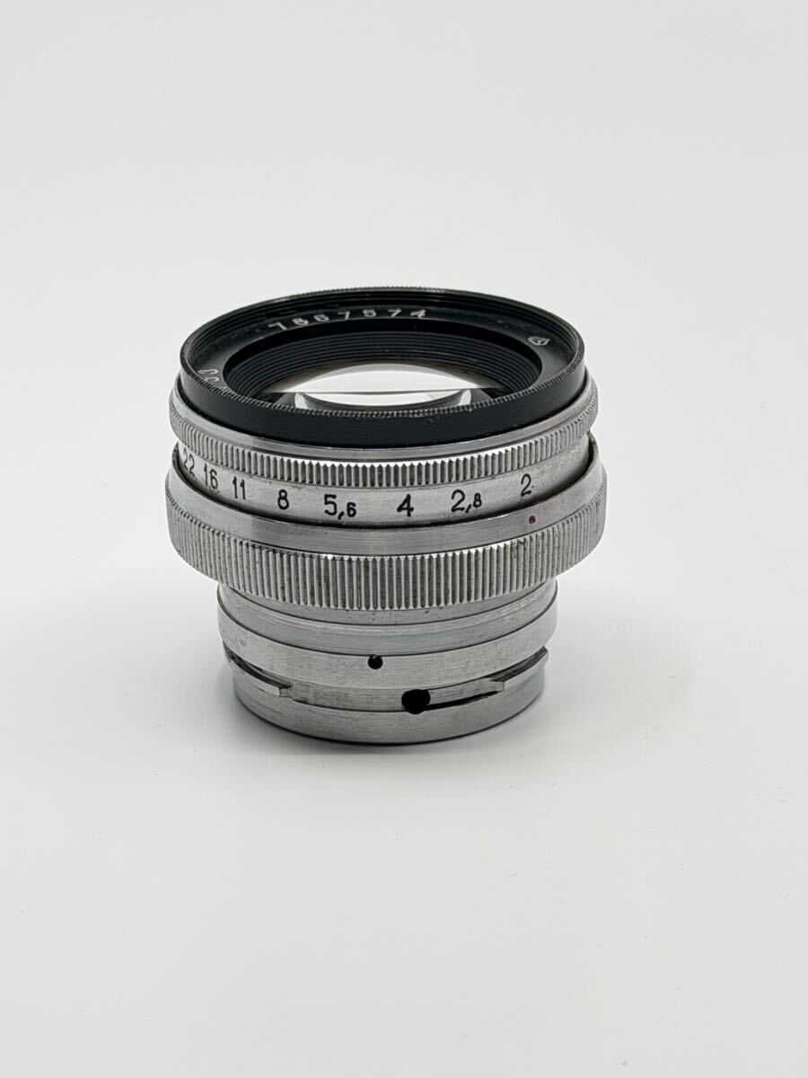 並品 Jupiter-8M 50mm f2 旧コンタックスrfマウント(内爪) Contax ikon Contax rf 5